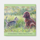 Recherche de peinture de chat magnets Animaux