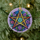 Search for wicca ornaments Pentacle
