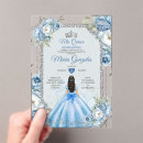 Search for royal blue silver birthday invitations Elegant