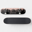 Search for pink glitter skateboards Black