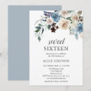 Search for winter sweet 16 invitations Modern