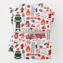 Recherche de pompiers papier cadeau Secouriste