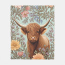 Search for highland cow blankets Vintage