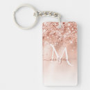 Search for foil rectangular keychains Rose gold