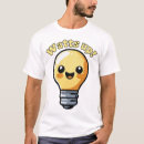 Search for light bulb tshirts Electrical