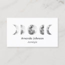 Search for astrology business cards Moon