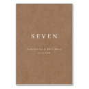 Search for rustic kraft paper table cards Minimalist
