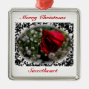 Search for sweetheart ornaments Rose