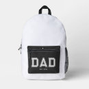 Search for new year backpacks Dad established