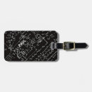 Recherche de mathématiques bagages étiquettes Geek