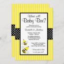 Search for bumble bee gender reveal invitations He or she