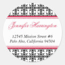 Search for fancy script stickers Red