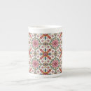 Recherche de papier peint floral tasses Motif sans couture