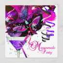 Search for adult masquerade party invitations Celebration