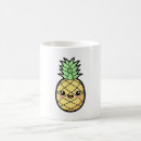 Search for pineapple illustration mugs Cute