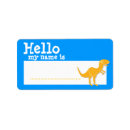 Search for cartoon dinosaur return address labels Cute