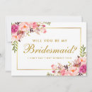 Search for country wedding bridesmaid cards Vintage