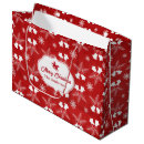 Search for merry christmas gift bags Red