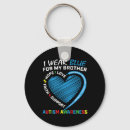 Search for brain disability keychains Autism spectrum disorder