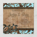 Search for brown beach wedding invitations Hawaii