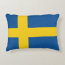 Recherche de suede coussins Drapeau suédois