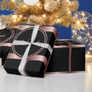Search for black and rose gold wrapping paper Stylish