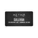 Search for chalk return address labels Typography