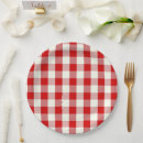 Search for red checkered plates Pattern