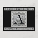 Recherche de majuscules cartes postales Monogramme