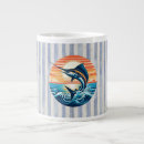 Search for fishing at sunset mugs Ocean