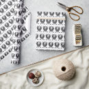 Recherche de country wrapping paper Noir et blanc