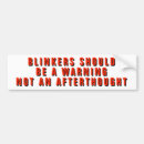 Search for warning bumper stickers Brakes