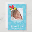 Search for bee birth announcement cards Newborn