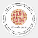Search for pie labels Home bakery