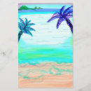 Search for beach stationery paper Tree