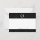 Search for dot pattern monogram note cards Chic