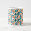Search for nature pattern coffee mugs Leaf illustration