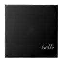 Search for dramatic tiles Black