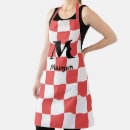 Search for pastel red aprons For her