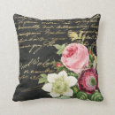 Recherche de vintage rose coussins Script