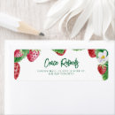 Search for strawberries return address labels Fruit
