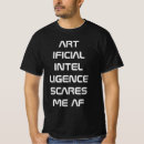 Search for artificial intelligence tshirts Tech