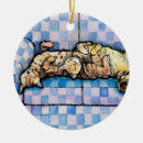 Search for two cats ornaments Cute