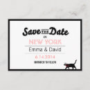 Search for cat save the dates Black