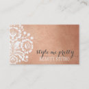 Search for serenity business cards Beauty