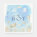 Search for under the sea baby shower napkins Whale