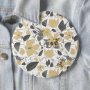 Search for nature pattern buttons Botanical