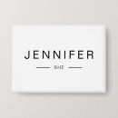 Recherche de modernes badges Nom