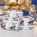 Search for sea otter wrapping paper Wildlife