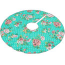 Search for turquoise tree skirts Floral